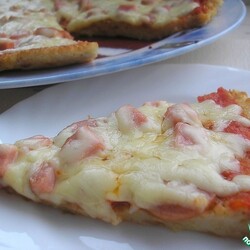 Открытый пирог на сковороде за 30 минут