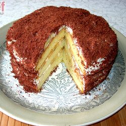 Торт "Банановый каприз" / Десерт / Рецепты / Шеф-повар – простые и вкусные кулинарные рецепты, фото-рецепты, видео-рецепты
