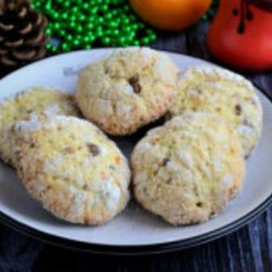 Печенье с апельсином и шоколадом