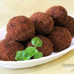 Фрикадельки из баклажанов (Polpette di melanzane) | Кашевар