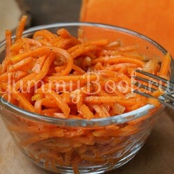 Тыква "по-корейски" - простой и вкусный рецепт с пошаговыми фото