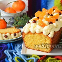 Мандариновый кекс