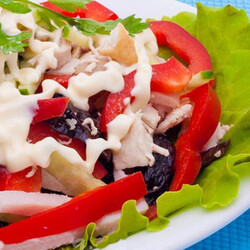 Салат Фаворит - рецепт приготовления в домашних условиях