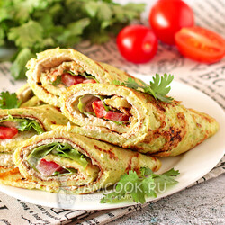 Рулеты и рулетики из кабачков — подборка рецептов с фото и видео