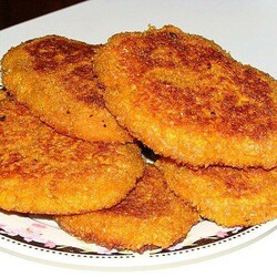 Котлеты из моркови и яблок