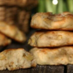 Печенье на сметане с яблоками