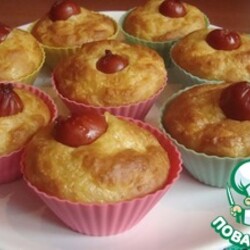 Закусочные кексы, маффины - рецепты