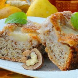 Грушевый пирог | Готовьте с нами