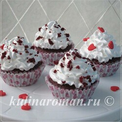 Капкейки «Красный бархат» — десерт на 14 февраля