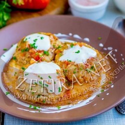 Тефтели из фарша с ячневой крупой