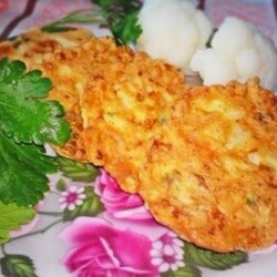 Оладьи из цветной капусты.