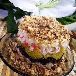 Торт-салат "Волшебство"