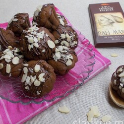 Шоколадно-банановые кексы