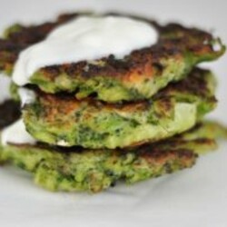 Оладьи из брокколи с сыром - ReceptiVkysa