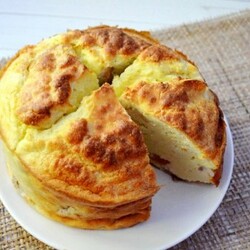 Творожная шарлотка