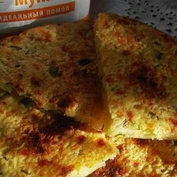 Кукурузные лепешки с сыром и зеленью (мчади). Рецепт + пошаговые фото
