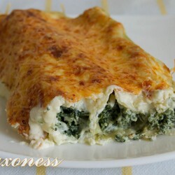 со шпинатом и рикоттой