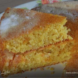 Кекс с апельсином, курагой и кедровыми орешками . Ингредиенты: мука, сливочное масло, апельсины