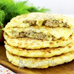 Сырные лепёшки за 15 минут — рецепт с фото