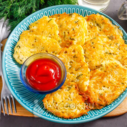 Оладьи из вермишели — рецепт с фото