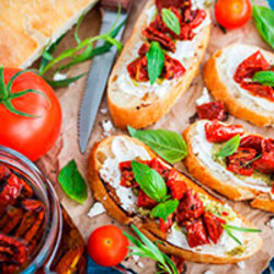 Что приготовить с вялеными помидорами