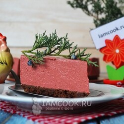 Чизкейк «Красный бархат» — рецепт с фото