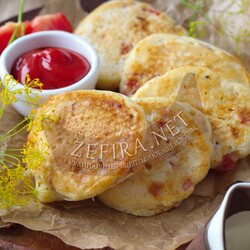 Быстрые мини-пиццы на сковороде