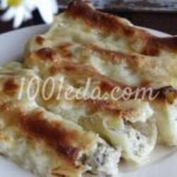 Канелони с рыбной начинкой  - Макароны от 1001 ЕДА