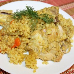 Плов из булгура