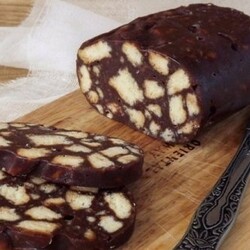 Шоколадная колбаса из печенья: пошаговые рецепты, фото, видео, как делать домашнюю колбасу из печенья