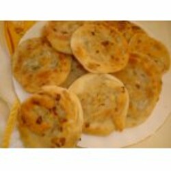Узбекские лепешки с луком