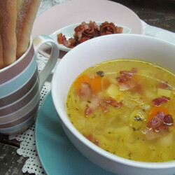 Суп с квашеной капустой