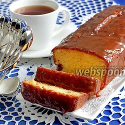 Апельсиновый кекс на рисовой муке