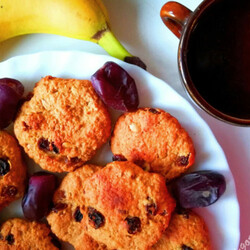 Овсяное печенье с бананом | Готовьте с нами