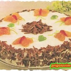 Мандариновый торт "Вкусняшка"