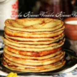 Лепёшки из варёной картошки на сковороде