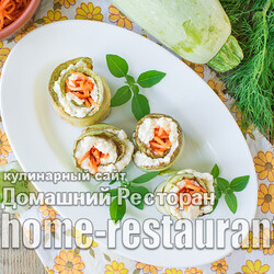 Рулетики из кабачков с разными начинками: 10 рецептов с фото!!!