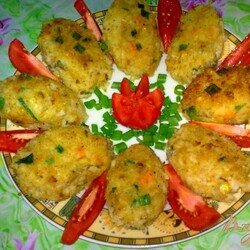 Рисовые котлеты с грибами - пошаговый рецепт