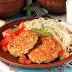 Котлеты из крабовых палочек с сыром