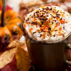 Тыквенный горячий шоколад