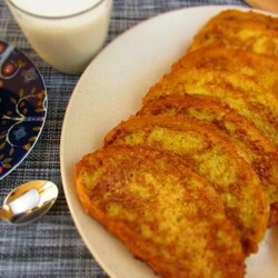 Сладкие гренки с апельсином