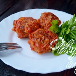 Ежики из фарша с рисом