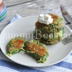 Котлеты из шпината с сыром - простой и вкусный рецепт с пошаговыми фото