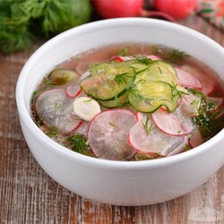 Быстро маринованные огурцы с редисом - Совет да Еда