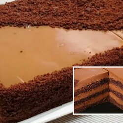 Торт «Рижский» на сковороде: как сделать большие квадратные коржи