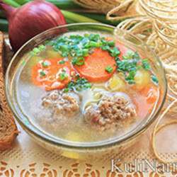 Суп с фрикадельками пошаговый рецепт с фото