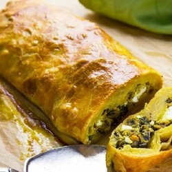 Штрудель с мидиями - Понятно о вкусном