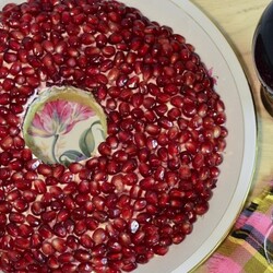 Блюда с гранатом