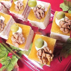 Закусочный торт "Слоеный сыр"