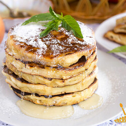 Оладьи с яблоками рецепт на кефире